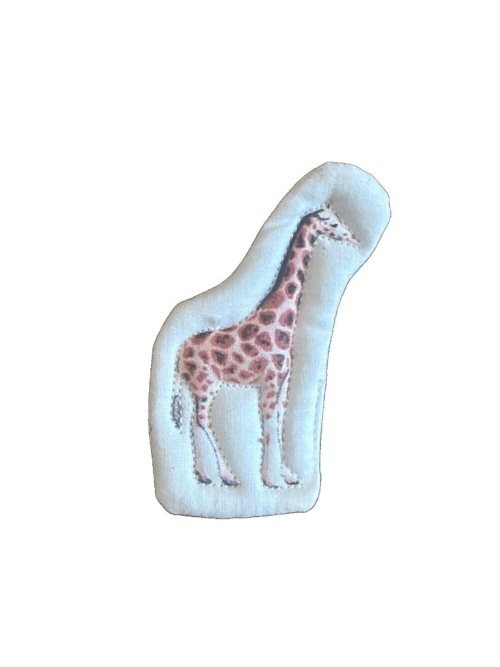 Lovevery Quilted Critter Pockets Matching Toy Giraffe Replacement Piece Only